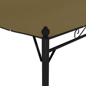 vidaXL Sunshade Awning 3x2.4 m Taupe 180 g/m¬≤