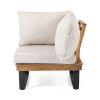 SEBASTIAN 4-PIECE SOFA SET, BEIGE