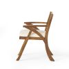 Outdoor HERMOSA KD WOOD DINING SET with Cushions