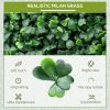 12 PCS 20" x 20" Artificial Boxwood Panels Topiary Wall Greenery Backdrop
