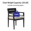 7-Piece Outdoor Patio Aluminum Furniture, Modern Dining Set