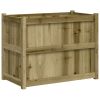 Garden Planter 35.4"x19.7"x27.6" Impregnated Wood Pine