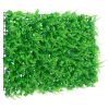 Artificial Fern Leaf Fence 24 pcs Green 15.7"x23.6"