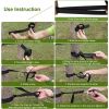 Camping Hammock, Portable Double Hammock with Net