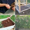 Hardware Cloth 1/4 inch 36in x 100ft 23 Gauge, Hot-dip Galvanized After Welding Chicken Wire Fence Roll Garden Plant Welded Metal Wire Fencing Roll