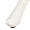 Patio Table White 35.4"x35.4"x29.1" Cast Aluminum