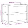 Garden Planter 35.4"x19.7"x27.6" Impregnated Wood Pine
