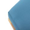 MIRABELLE 5 SEATER SECTIONAL SOFA SET WITH CUSHIONS, DARK TEAL