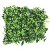 Artificial Leaf Fence 24 pcs Green 15.7"x23.6"