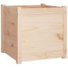Garden Planter 19.7"x19.7"x19.7" Solid Wood Pine
