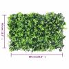 Artificial Leaf Fence 24 pcs Green 15.7"x23.6"