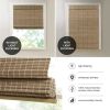 Bamboo Light Filtering Roman Shade 64"L