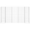 H-Shaped Gabion Planter Steel Wire 102.4"x15.7"x59.1"