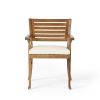 Outdoor HERMOSA KD WOOD DINING SET with Cushions