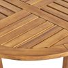 Outdoor HERMOSA KD WOOD DINING SET with Cushions