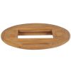 Beer Crate Tabletop Teak 27.6"