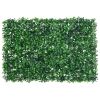 Artificial Shrub Leaf Fence 24 pcs Green 15.7"x23.6"