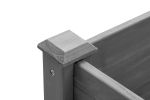 48x24x30 inch Raised Garden Bed with Legs, Elevated Wooden Planter Box for Outdoor Plants Flowers Fruits Vegetable Herb Growing