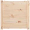 Garden Planter 19.7"x19.7"x19.7" Solid Wood Pine
