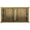 Garden Planter 35.4"x19.7"x27.6" Impregnated Wood Pine