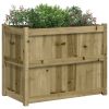 Garden Planter 35.4"x19.7"x27.6" Impregnated Wood Pine