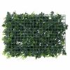 Artificial Leaf Fence 24 pcs Green 15.7"x23.6"