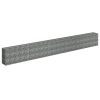 Gabion Raised Bed Galvanized Steel 177.2"x11.8"x23.6"