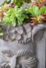 11" x 13" x 22" Greek God Statue Planter with Legs