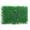 Artificial Fern Leaf Fence 24 pcs Green 15.7"x23.6"