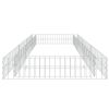 Gabion Raised Bed Galvanized Steel 118.1"x39.4"x7.9"