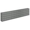 Gabion Raised Bed Galvanized Steel 141.7"x11.8"x35.4"