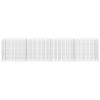 Gabion Raised Bed Galvanized Steel 141.7"x11.8"x35.4"