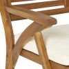 Outdoor HERMOSA KD WOOD DINING SET with Cushions