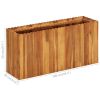 Garden Raised Bed 39.3"x11.8"x19.6" Solid Acacia Wood