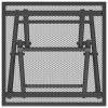 Folding Patio Table Anthracite 15"x15"x15" Steel Mesh