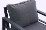 4-piece Aluminum Outdoor Patio Conversation Set