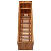 Garden Raised Bed 39.3"x11.8"x19.6" Solid Acacia Wood