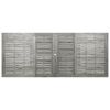 Patio Dining Table (63"-94.5")x39.4"x29.5" Solid Acacia Wood