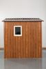 6ft x 6ft Outdoor Metal Storage Shed with Metal Floor Base ,With window