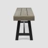 ACACIA WOOD BENCH GRAY