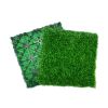 Artificial Grass Turf Tiles Interlocking Set of 35pcs, Fake Grass Tiles Self-draining for Pet Indoor/Outdoor Flooring Decor, 12x12in
