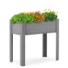 31x31x16 inch Raised Garden Bed with Legs, Elevated Wooden Planter Box for Outdoor Plants Flowers Fruits Vegetable Herb Growingg