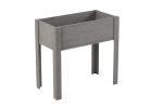 31x31x16 inch Raised Garden Bed with Legs, Elevated Wooden Planter Box for Outdoor Plants Flowers Fruits Vegetable Herb Growingg