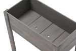 31x31x16 inch Raised Garden Bed with Legs, Elevated Wooden Planter Box for Outdoor Plants Flowers Fruits Vegetable Herb Growingg