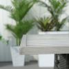 Direct Wicker PE Rattan and Aluminium Patio Dining Fire Pit Table (Table Only)