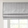 Basketweave Room Darkening Cordless Roman Shade
