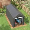 Outsunny 7' x 12' Garden Storage Tent, Heavy Duty Outdoor Shed
