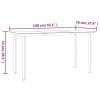 5 Piece Patio Dining Set Poly Rattan