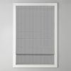Basketweave Room Darkening Cordless Roman Shade
